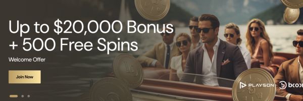 Lucky Ones Casino welcome offer on a mobile screen